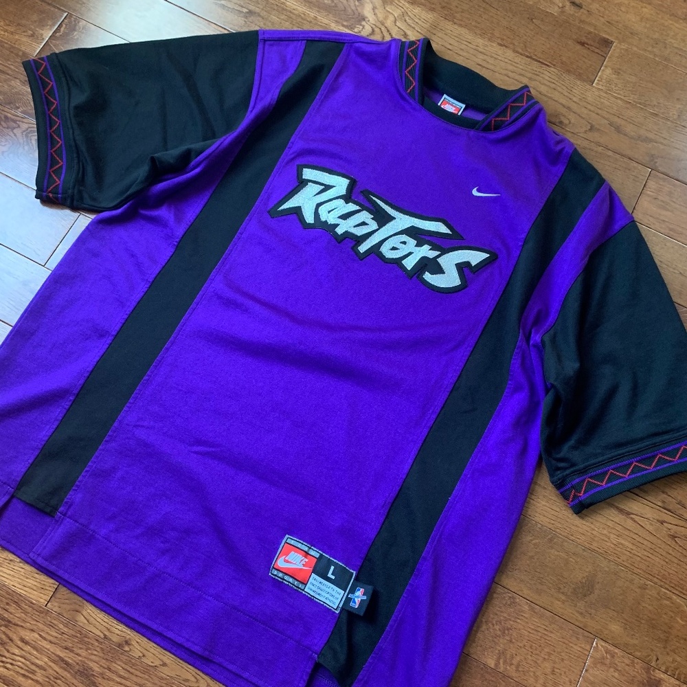 Vintage Toronto Raptors Warm Up Jersey - Picture 2 of 11